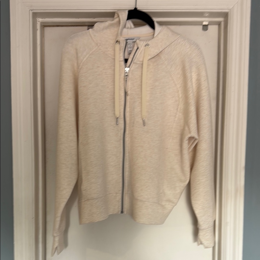 Spanx Air Essentials Full zip Cropped Hoodie